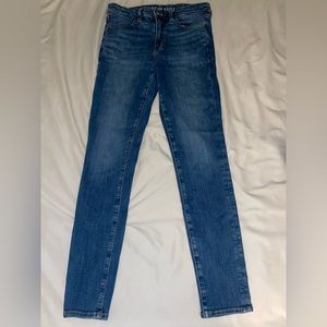 American Eagle High Rise Skinny Jeans
